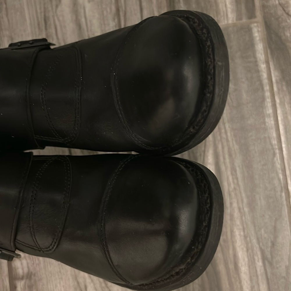 Harley-Davidson® Women's Boulder Black Heel Riding 7-Inch Motorcycle Boot D88351 - Picture 13 of 16